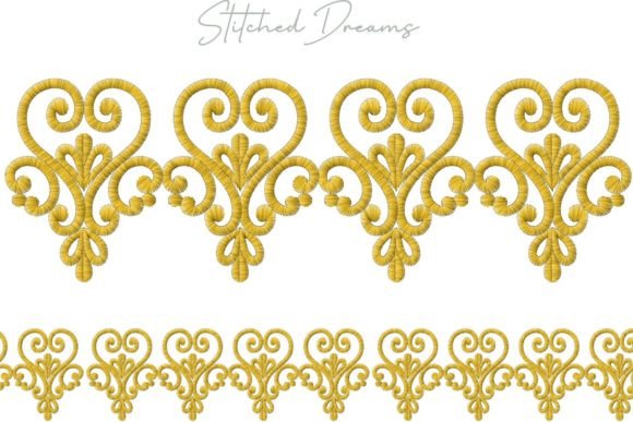 Borders Embroidery: A Versatile Design for Creative Projects