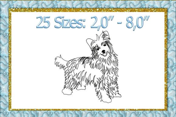 Chinese Crested Powder Puff Embroidery Review