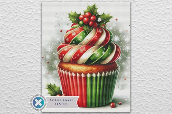 Christmas Cupcake Cross Stitch Pattern Review