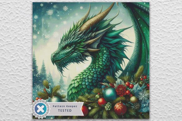 Christmas Dragon Cross Stitch Pattern Review for Real Projects