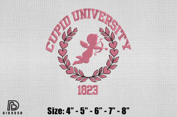 Cupid University Valentine Embroidery Design Review