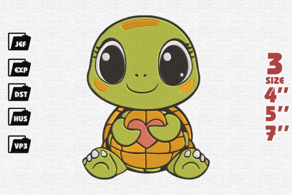 Cute Baby Turtle Embroidery: A Designer’s Honest Take