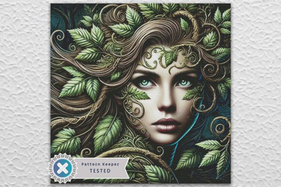 Dryad Woman Cross Stitch Pattern PDF Review for Seasonal Use