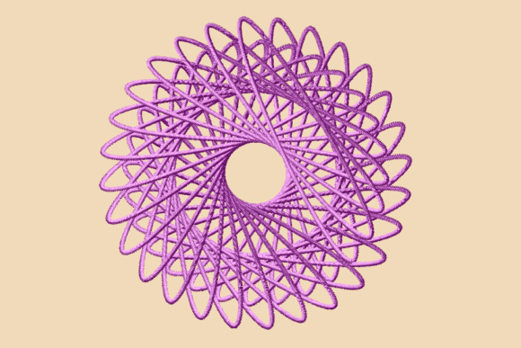 Purple Mandala Satin: A Review for Small Business Embroidery