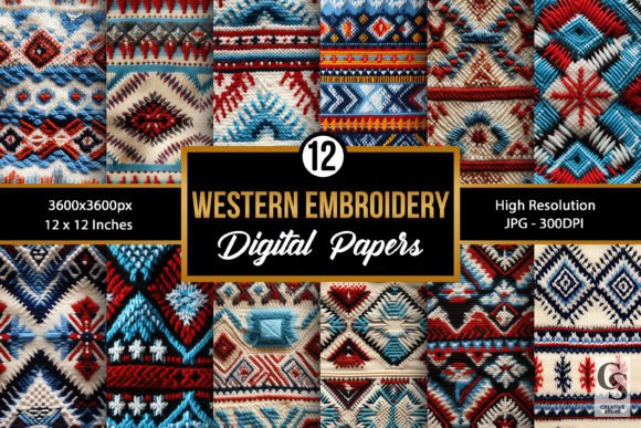 Western Embroidery Seamless Patterns Review